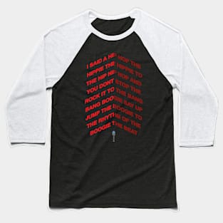 HIP HOP Baseball T-Shirt